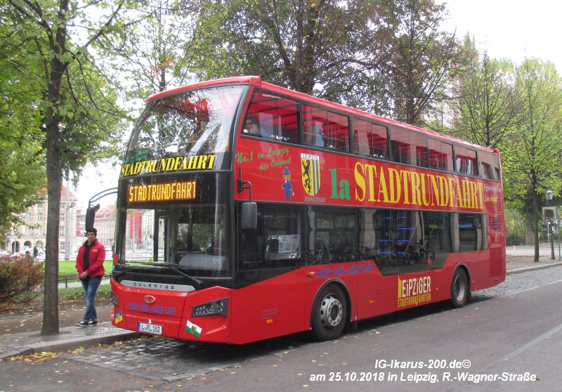 Leipzig 2017 – Ikarus Z80 bus at the Straßenbahnmuseum